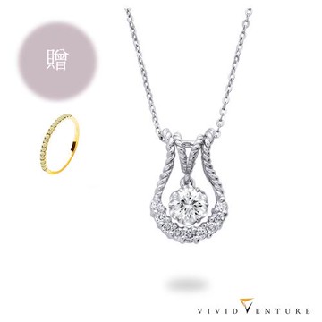 亞帝芬奇幸福真諦GIA50分項鍊