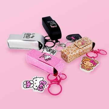 SANRIO HELLO KITTY 三麗鷗 口紅包 吊飾 壓克力KITTY 凱蒂貓