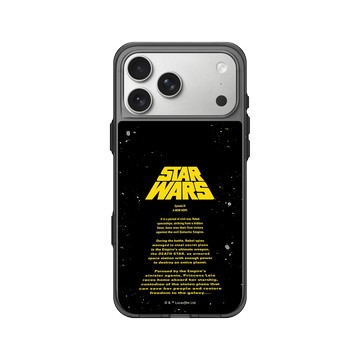 iPhone 17 Pro Max Clear (相機按鈕) 酷墨灰 - 迪士尼-星際大戰 Star Wars - 星際大戰-開場字幕