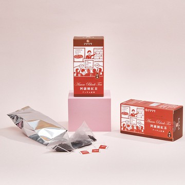 【立體茶包】紅茶故事集-阿薩姆紅茶芯芽立體茶包6入/盒