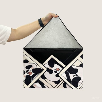 🔥品質超好🔥相機百貼布 化妝品收納魔術布 熊貓百折布 收納布 自粘布 自粘布 百貼布 包裹布 相機保護 電腦保護袋