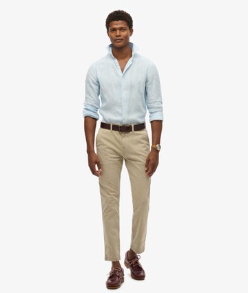 Superdry Men's International Chino Pants Brown Size: 32/30