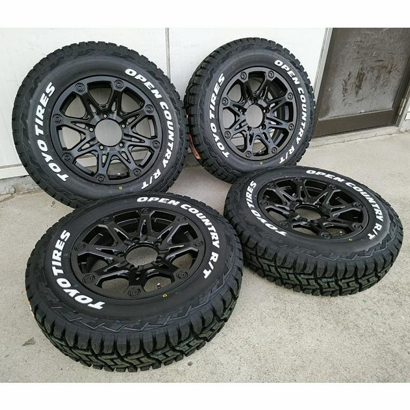 5月入荷 Bounty Collection BDX08 ジムニー トーヨー オープンカントリー R/T 185/85R16 タイヤホイールセット 16インチ ホワイトレタ