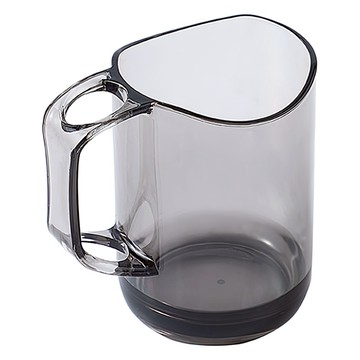 like-it 可立 牙刷 漱口杯  透明灰  1個