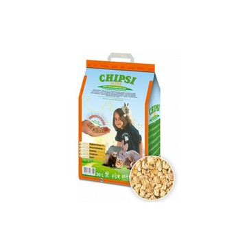 JRS德國CHIPSI-小動物專用無塵木屑 20L x 2入組(J22-1)(購買兩件贈送寵物玩具1個 隨機出貨)