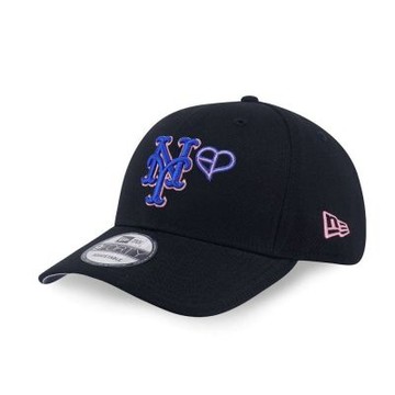 NEW ERA 男女 9FORTY NE x BLACKPINK X MLB 紐約大都會 黑 NE14958061