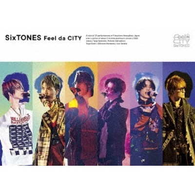 SixTONES/Feel da CITY ［2Blu-ray Disc+リーフレット］＜通常盤