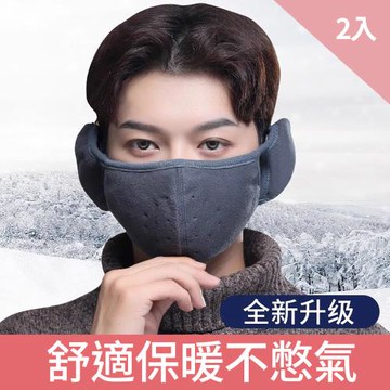 CS22 防寒保暖立體掛耳口罩-2入