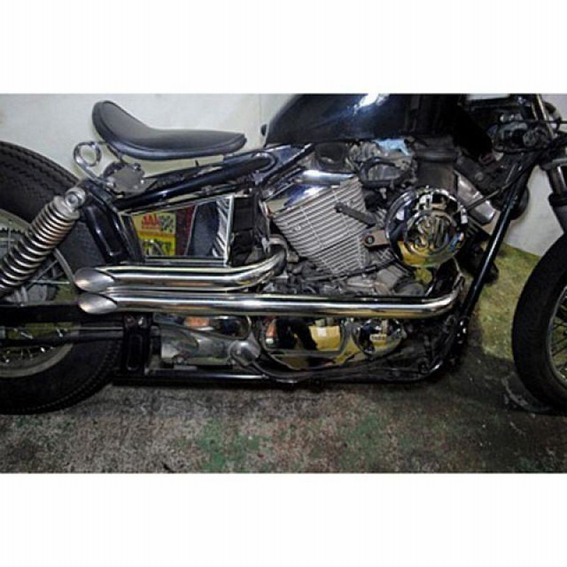 部品屋K&W DS250 DS250用ショットガンマフラー K&W バイク | LINE 