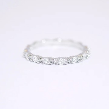 SWAROVSKI 施華洛世奇 Matrix Vittore 戒指 鍍白金色