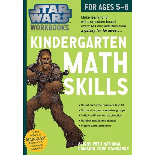 Star Wars Kindergarten Math Skills, for Ages 5ー6 (Star Wars Workbooks)