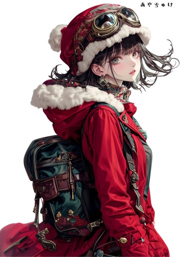 【11月新品】07-105-0162 人物貼紙 冬日女孩