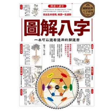 【957B】全新📕《圖解八字：一本可以邊看邊用的開運書》，徐文祺 編著，西北國際2014/01/20（初版）臻品齋書店