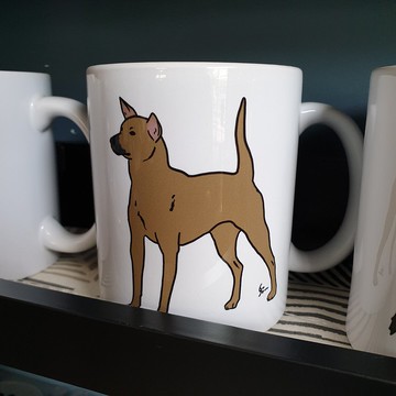 台灣犬陶瓷馬克杯