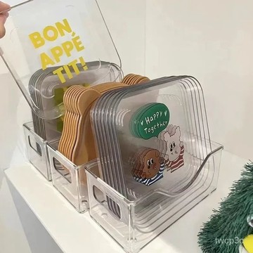 熱賣爆款吐骨碟家用零食盤點心小碟子可愛水果乾果盤餐桌魚刺垃圾盤塑料盆 UPQK