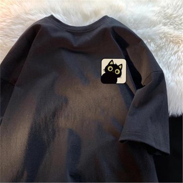 外貿出口~剪標奧特萊斯專柜清倉撿漏夏季短袖T恤男裝女裝寬松純棉