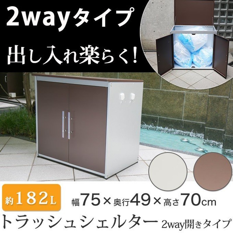 21セール デザイン雑貨 家具 ワカバマート屋外収納庫 屋外用ゴミ箱 ごみ箱 ゴミストッカー 屋外 大容量 屋外ストッカー 大型 金属製 屋外ごみ箱 Cervejariaturatti Com Br