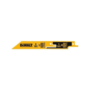 DEWALT 專利可折式軍刀鋸片152mm 三片裝 DWABK461418P3