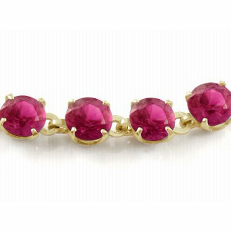 メンズ フルエタニティ ルビー ブレスレット イエローゴールドk18 K18 7月誕生石 18金 送料無料 通販 Lineポイント最大1 0 Get Lineショッピング
