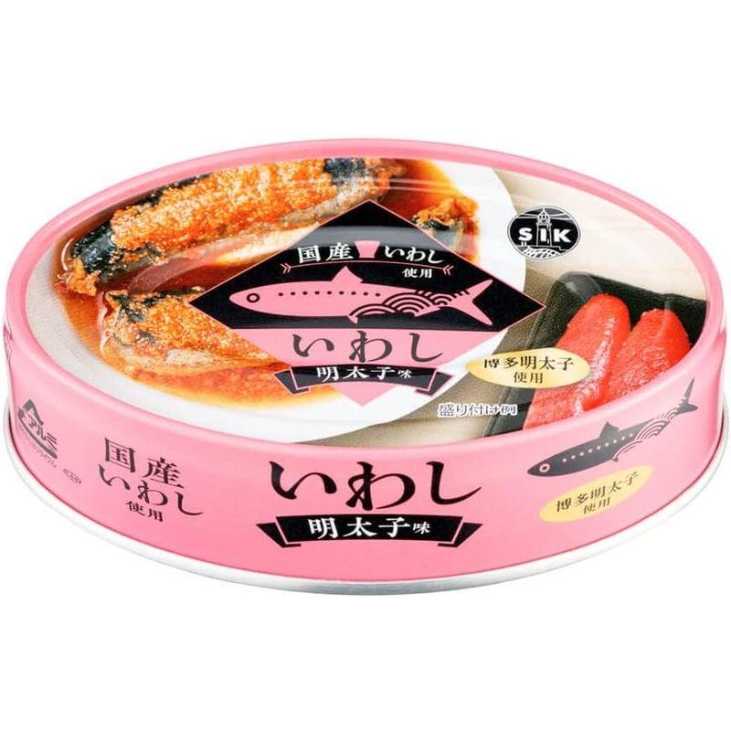 信田缶詰 国産いわし明太子味 100g×24缶