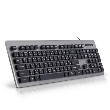 E-BOOKS Z3 仿機械手感降噪有線鍵盤 USB即插低噪音巧克力按鍵 防塵防潑水 雷雕鍵帽