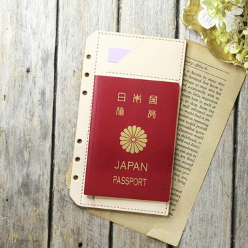 系統手帳 內頁 革製 聖經尺寸 護照夾 卡片夾