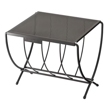 LOGOS 柴火收納桌  35 x 30 x 29cm  35cm  黑色