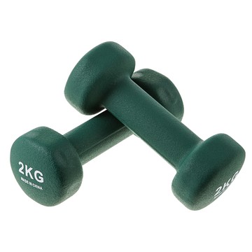 comet 經典防滑啞鈴 綠色  2kg  2個