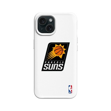 iPhone 15 SolidX 白 - NBA - Logo-鳳凰城太陽 Phoenix Suns