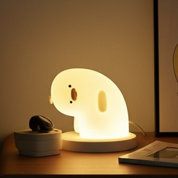 [窩在家] (預購) 好奇歪頭鴨小夜燈 520 情人禮物 生日禮物