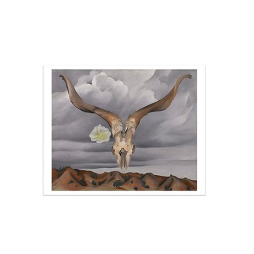 【原版海報】歐姬芙 Georgia O'Keeffe: 牛頭