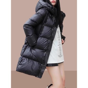 2026冬季新款中長款羽絨棉服外套寬松加厚小個子保暖大碼棉衣棉襖