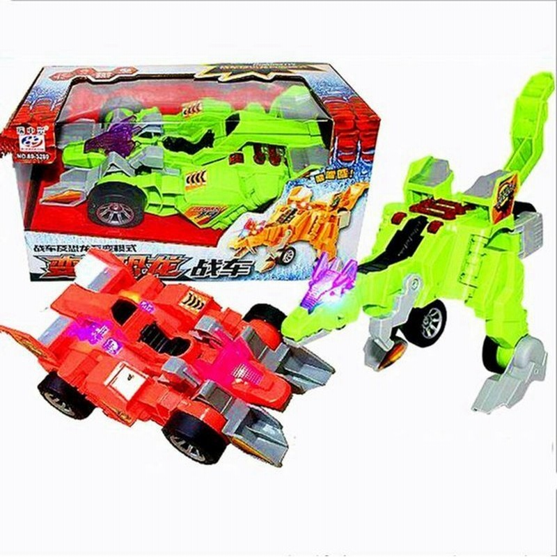 Hapybas 2in1 トランスフォーム 車と恐竜のロボット 変形 2段変形 おもちゃ 模型 子供 キッズ 赤 通販 Lineポイント最大0 5 Get Lineショッピング