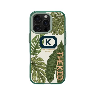 iPhone 16 Pro Clear 憂墨綠 - KID - 植物系野生KID