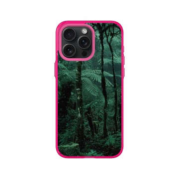 iPhone 15 Pro Max Clear 粉漾桃 - LOOK！多看我一眼 LOOK! Nature Seeks Attention - 大自然的傑作（亞馬遜雨林）