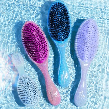 美國 Olivia Garden Opal果凍梳-莫蘭迪限量版 對抗糾結髮 - GM2粗硬髮推薦