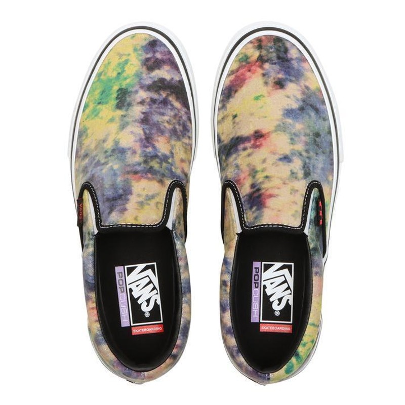 VANS ヴァンズ SKATE SLIP-ON スケートスリッポン VN0A5FCABML TIE-DYE