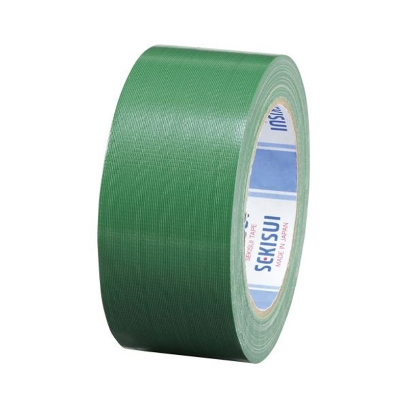 出色 まとめ TANOSEE 布テープ カラー 50mm×25m 緑 1巻