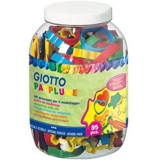 【義大利 GIOTTO】689000  黏土工具組 (95pcs桶裝) /組【APP滿額下單10%點數(單一帳號最高5000點)】1/31止