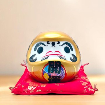 [窩在家] 日式必勝達摩存錢筒-金財 生日禮物 開店 開業 開幕 打氣 元氣  招財