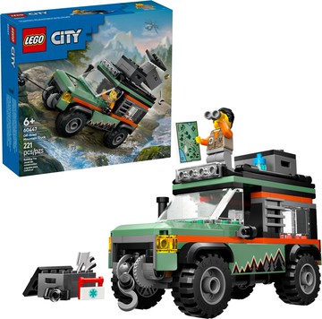 LEGO 60447 城市系列  山地四驅越野車  1盒