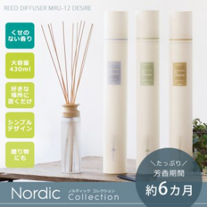 ディフューザー スティック アロマ リードディフューザー Mru 12 ルームフレグランス アロマディフューザー 芳香期間6ケ月 おしゃれ かわ 通販 Lineポイント最大1 0 Get Lineショッピング