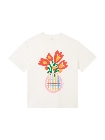 stella mccartney "flower pot" t-shirt