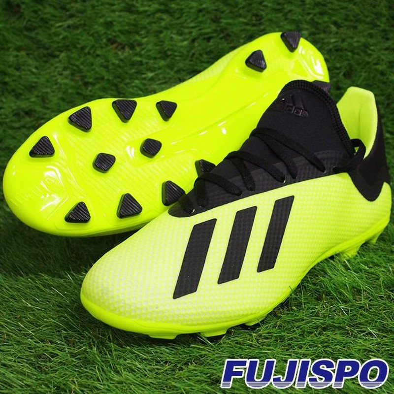 サッカースパイクadidasエックス イエロー 黄色 27cm fg