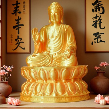 佛像 宗教擺件 家居擺件釋迦摩尼 釋迦摩尼坐蓮佛像家居 擺件 釋迦佛 佛祖 阿彌陀佛擺件