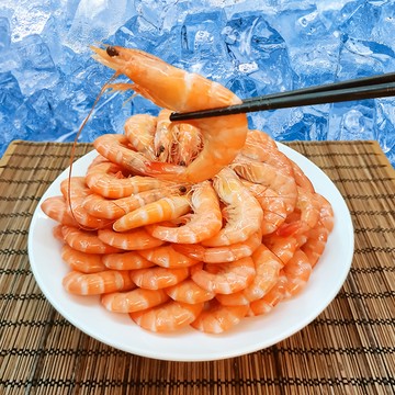 【總舖獅Lioncook】五星級Buffet冷凍熟白蝦 (880g)