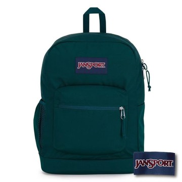 JANSPORT -CROSS TOWN PLUS 校園系列後背包 -杜松綠（JS0A7ZNZ）