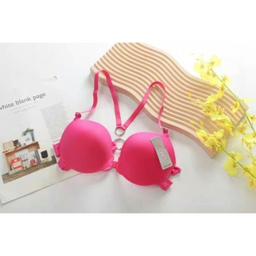 一夜暴富性感少女天愛內衣無痕前扣美背雙環扣文胸罩