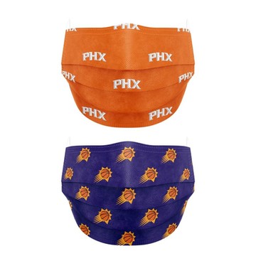 NBA授權 三層式拋棄口罩 太陽 雙色-CP0010011