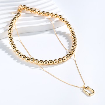 雙界孤光項鍊(J052LAU00CZ) - JUJURY